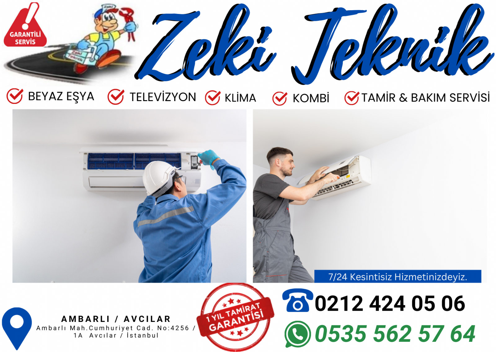 Ambarlı Klima Servisi